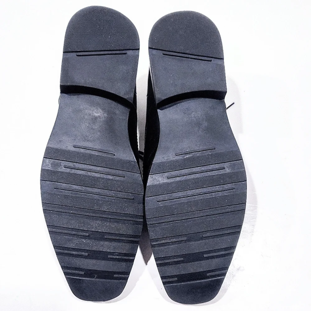 Reaction Kenneth Cole Ultra Slick Mens Size 11.5 M Black Man-made Dress Lace-Up - Picture 7 of 12